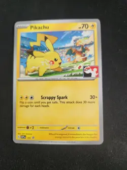 Pokemon Pikachu 101 Black Star Promo Play League NM - Image 2