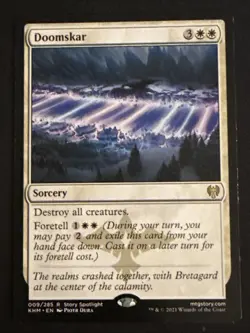 1x Doomskar (9) Kaldheim LP MTG Magic the Gathering x1 MKE - Image 1