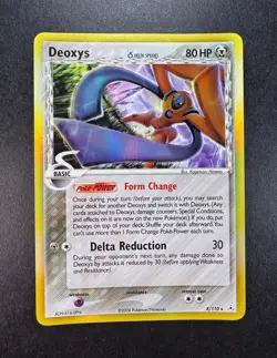 2006 POKEMON DEOXYS HOLON PHANTOMS DELTA SPECIES HOLO 4/110 - Image 1