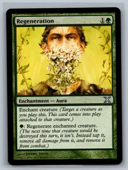 Magic The Gathering 10th Edition Regeneration #290/383 MTG TCG CCG Tenth - Image 1