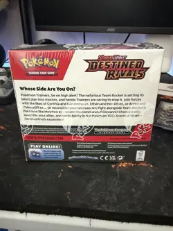 Pokemon TCG Destined Rivals Booster Box New Sealed with Acrylic Case | Mint✅ - Image 5