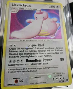 Graded CGC 8 Lickilicky #12/132 Secret Wonders Heavy Holo Bleed Pop 10 Old Label - Image 4