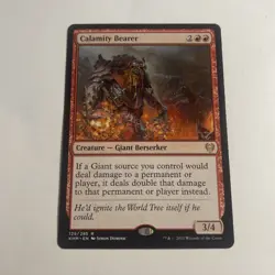 Calamity Bearer MTG KHM 125/285 PACK FRESH Kaldheim Magic the Gathering - Image 1