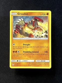 Groudon Rare SM - Cosmic Eclipse 113/236 NM Normal - Image 1
