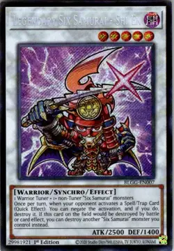 Legendary Six Samurai Shi En SR Battles of Legend Glorious Gallery BLGG-EN007 NM - Image 1