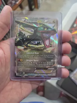 Rayquaza EX Holo Ultra Rare Dragons Exalted 85/124 NM - Image 1