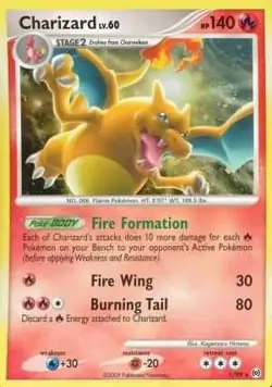 POKEMON TCG Charizard - 1/99 - Holo Rare Platinum: Arceus NM - Image 1