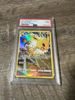 PSA 9 2022 Pokemon Sword and Shield Brilliant Stars TG04 Full Art/Jolteon - Image 2