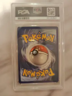 2014 POKEMON XY PHANTOM FORCES #34 GENGAR EX PSA 9 Mint - Image 2