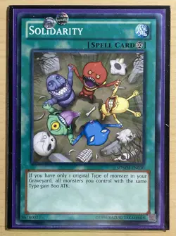 Solidarity SDMM-EN030 YUGIOH SINGLE LIGHT PLAY COMMON - Image 1