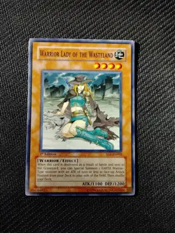 Warrior Lady of the Wasteland -VLP- SD5-EN002 Common 1st Edition YuGiOh - Image 1