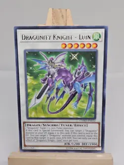 Yu-Gi-Oh! TCG Dragunity Knight - Luin Cybernetic Horizon CYHO-EN032 Unlimited... - Image 1