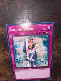 Solemn Wishes - PSV-EN055 - Unlimited - Common - 25th Anniversary - VLP - Image 3