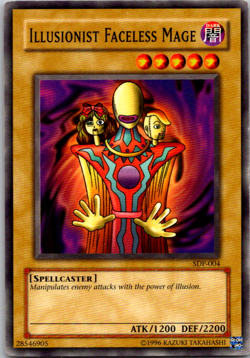 Illusionist Faceless Mage SDP-004 - Yu-Gi-Oh! TCG Common - Image 1