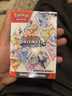 Pokemon TCG Prismatic Evolutions Booster Bundle X1 New and Sealed - Image 1