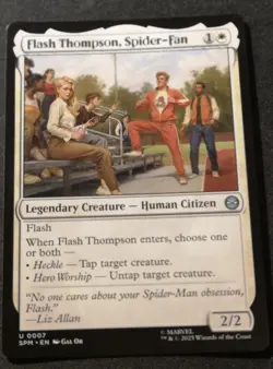 Flash Thompson, Spider-Fan - SPM - MTG - EN - NM - 0007 - Image 1