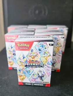 Pokemon TCG: Prismatic Evolutions Booster Bundle x8 | Brand New & Sealed - Image 1