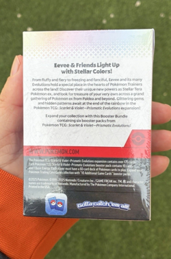 Pokemon Prismatic Evolutions Booster Bundle, 6 English Packs, Factory SEALED!! - Image 2