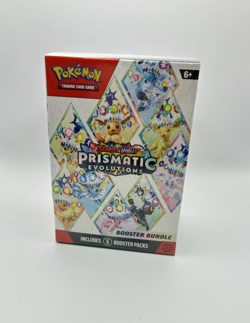 Pokemon Prismatic Evolutions Booster Bundle, 6 English Packs, Factory SEALED!! - Image 4