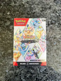 Pokemon Prismatic Evolutions Booster Bundle Sealed New - Image 1