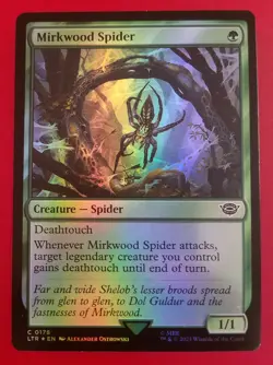 1x Mirkwood Spider (0178) | FOIL | LTR: Tales of Middle-Earth | MTG Magic Cards - Image 1
