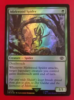 1x Mirkwood Spider (0178) | FOIL | LTR: Tales of Middle-Earth | MTG Magic Cards - Image 3