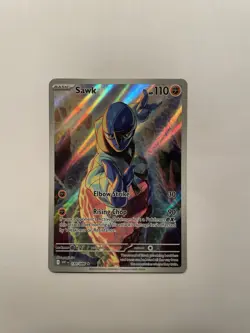 Sawk 130/086 SV: White Flare Pokemon Card NM - Image 1