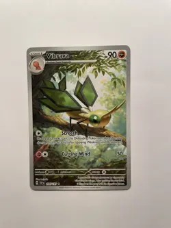 Vibrava 206/191 Illustration Rare Surging Sparks Pokemon Card HOLO - Image 1