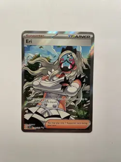 Pokemon Card TCG - Eri 199 Full Art Ultra Rare Temporal Forces Near Mint - Image 1