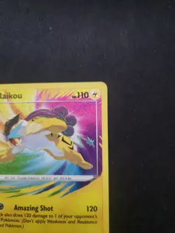 Raikou 050/185 Vivid Voltage NM Holo Foil Amazing Rare Pokemon Card - Image 4