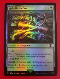 1x Galadhrim Bow (0167) | FOIL | LTR: Tales of Middle-Earth | MTG Magic Cards - Image 3
