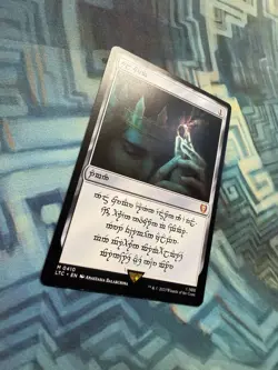 MTG Sol Ring - Human (0410) NM Unplayed Commander: the Lord of the Rings - Image 5