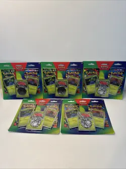Pokemon TCG Enhanced 2 Pack Blister Oddish, Vileplume, Gloom (Lot of 5) - Image 1