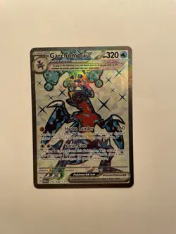 Pokemon TCG Garchomp ex 219/182 SV04 Paradox Rift Ultra Rare Full Art Holo - Image 1