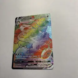 2020 Pokemon TCG - Snorlax Vmax Rainbow - Sword & Shield Secret Rare #206/202 - Image 2