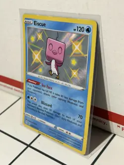 Eiscue SV035/SV122 Pokemon TCG 2021 Shining Fates Shiny Vault Holo Rare NM/LP - Image 2