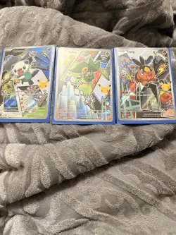 Series 2 Pokemon First Partner Illustration - Snivy 049, Tepig 050, Oshawott 051 - Image 1