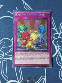 Super Team Buddy Force Unite! - FLOD-EN081 - Secret Rare (NM) - Yugioh - Image 1