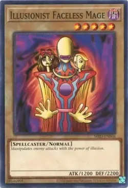Illusionist Faceless Mage MRD-068 Yugioh 25th Anniversary Common Metal Raiders - Image 1
