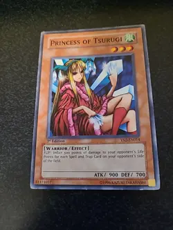 Princess of Tsurugi - YSD-EN014 - LP - 1st ed - Common - Yugioh - Image 1