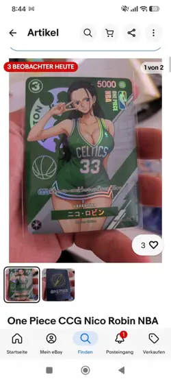 League Of Legends & One Piece NBA Waifu Karten + Slab Bundel Top Zustand - Image 5