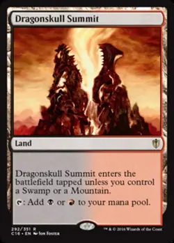 Dragonskull Summit - Commander 2016 #292/351 MTG Magic The Gathering - Image 1