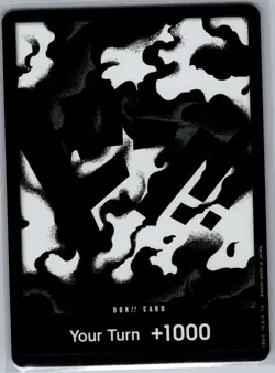 DON!! Card Foil (Blackbeard) English Emperors in the New World - One Piece - NM - Image 1