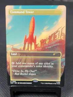 Magic The Gathering - Secret Lair Fallout: Greet The Dog - Command Tower - #7097 - Image 1
