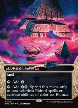 Eldrazi Temple (#14) - Extended Art EOS NM MTG - Image 1