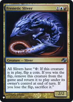 MTG Foil - Frenetic Sliver - 157 / NM / English - Image 1