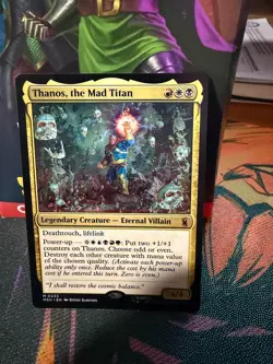 MTG Thanos, the Mad Titan Marvel Super Heroes Regular (0233) NM FREE SHIPPING - Image 1