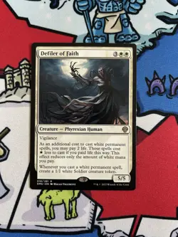 Defiler of Faith x1 Mtg Dominaria United - Image 1