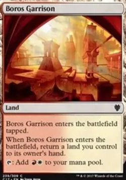 Boros Garrison - Commander 2017 #239/309 MTG Magic The Gathering - Image 1