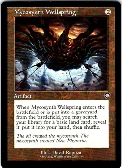 Mycosynth Wellspring (Retro Frame) Commander: The Brothers' War Mtg NM - Image 1